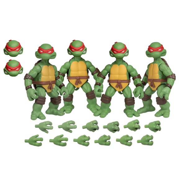 Figura de acción Mezco 5 Points Plus Teenage Mutant Ninja Turtles