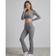 thumbnail image 1 of Set Athleisure Mujer Flare 2 Piezas Calza y Peto Manga Larga - ZL015, 1 of 3
