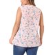 thumbnail image 3 of Agnes Orinda Blusa Floral sin Mangas de Talla Grande para Mujeres Escuela Universidad Cómoda y Elegante 3X Rosa, 3 of 6
