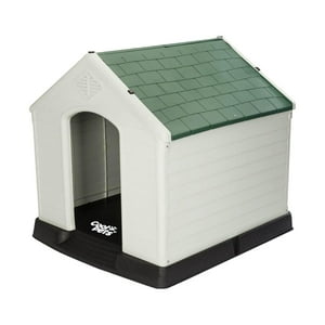 Cool Pets - Casa Para Perro Grande Techo Verde 88X79X82Cm Verde Tamaño Único