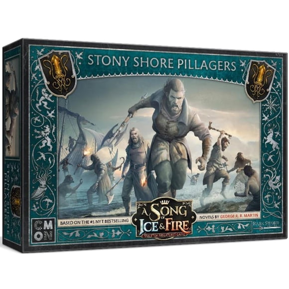 Casa en miniatura de los saqueadores de Stony Shore Greyjoy CMON