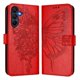 thumbnail image 2 of Funda cartera mariposa para Samsung Galaxy A17 con soporte y ranuras para tarjetas Rojo, 2 of 5