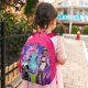 thumbnail image 5 of Kipo y las Criaturas Maravilla Mochila Escolar para Niños y Niñas, Mochila Infantil Ligera de Alta Calidad, Grande y Duradera ROSA, 5 of 6