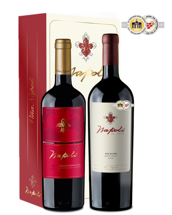 Vino Pack Napoli Ensamblaje Tinto Estuche