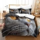 thumbnail image 3 of Funda Nórdica British Shorthair Con Estampado 3d De Animales Lindos Funda Nórdica Para Niños Y Niñas Fundas De Edredón Con Fundas De Almohada Juego De Ropa De Cama De Microfibra Suave, 3 of 3