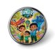 thumbnail image 1 of Spirit Rangers-Theme Round Button Badge: Premium Metal Construction, Ideal for High-End Events 2.8 cm, 1 of 6