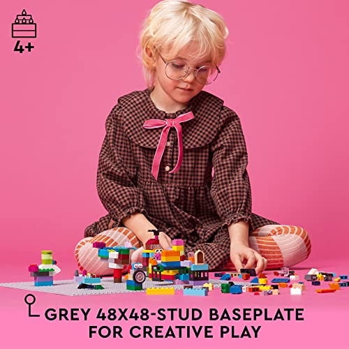 Set De Juguetes De Construcción Lego Classic Placa Base Gris Para Niños Lego -