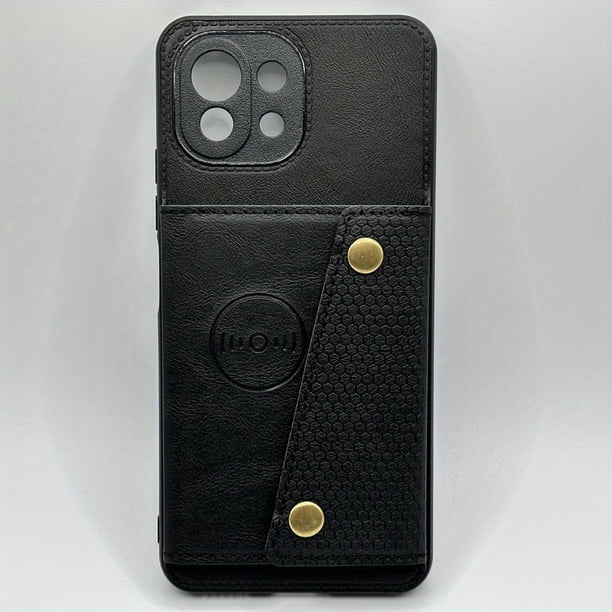 Leather Wallet Phone Case with Card Slot - Anti-Fall Protection for Xiaomi 11t, 11lite, 11ultra, 12t, Redmi K50 Gaming, K40s, K60, K20pro, Note9pro, Note11s, Note12ProSpeed, Note