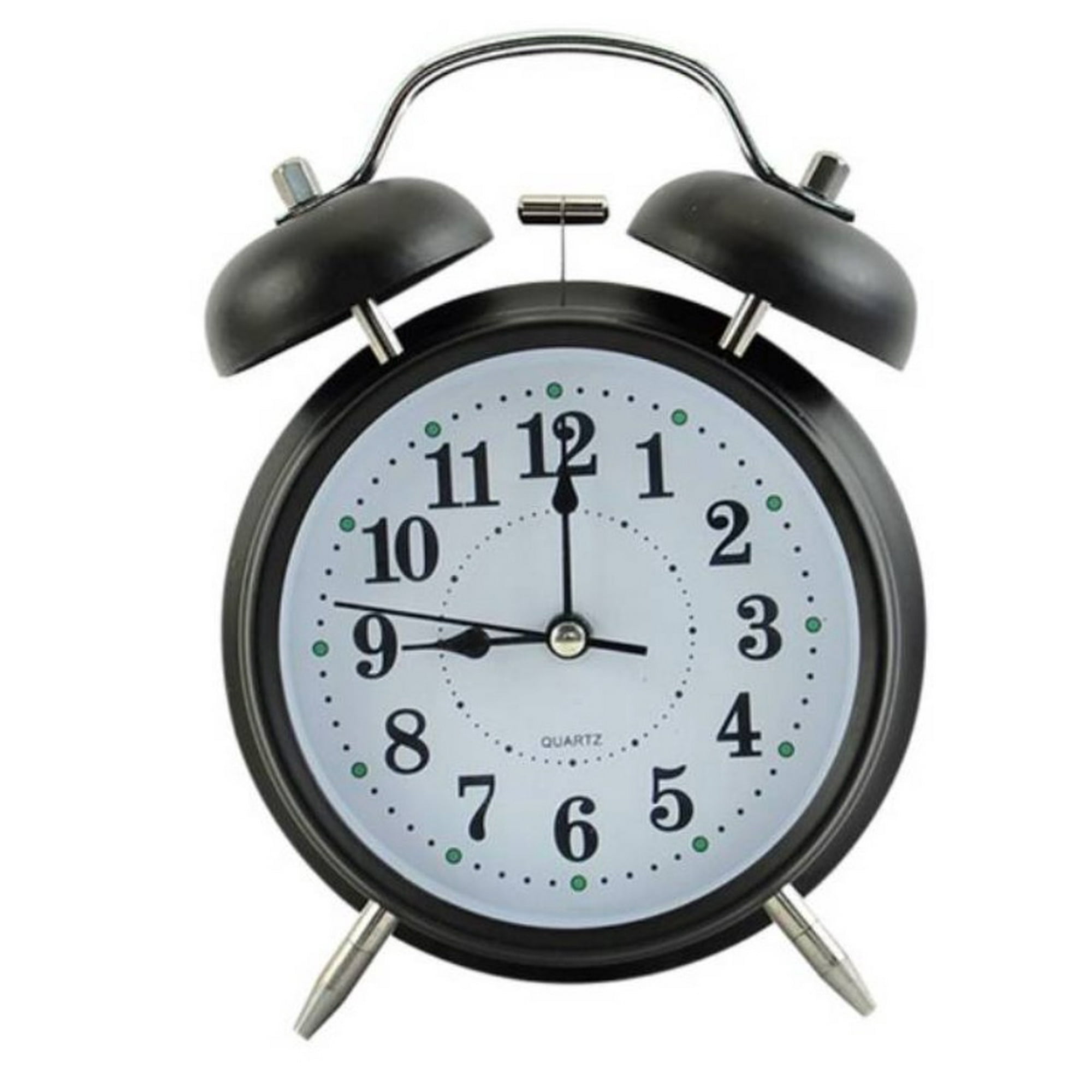 Tomasstore - Reloj De Mesa Alarma Despertador Modelo Analogo Grande