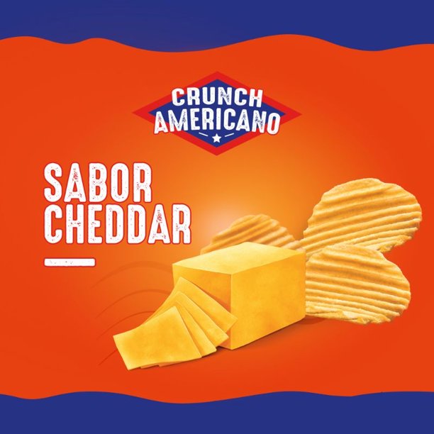 Papas Fritas Tarro Wavy Cheddar, 110 g | Lider