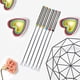 thumbnail image 5 of Tenedores para fondue BetterJonny de acero inoxidable, 24 unidades, 23,5 cm, 6 colores, 5 of 7