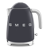 Hervidor Eléctrico Smeg 50'S Retro Style 1.7 L, 7 Tazas, Gris Pizarra