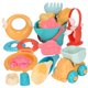 thumbnail image 1 of Juguetes De Playa Para Ni?os, Juego De Juguetes Con Caja De Arena, Juego De Arena, Cubo De Agua, Rastrillo, Animales De 3 A?os O Más, 17 Uds., 1 of 5