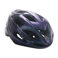 Ioensy - Cascos De Bicicleta Para Mujeres Y Hombres Accesorios De Ciclismo Deportes Al Aire Libre Casco De Bicicleta Púrpura Negro