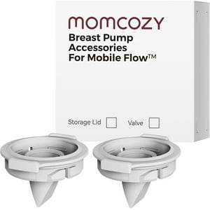 Momcozy Accesorios De Repuesto Para Extractor De Leche Mobile Flow | M9, Válvula De Pico De Pato, 2 Piezas
