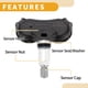 thumbnail image 5 of Unique Bargains No.42753SNAA83 Sensor de Presión de Neumáticos para Honda Civic 2008-2013 Sensor TPMS 315MHz, 5 of 7
