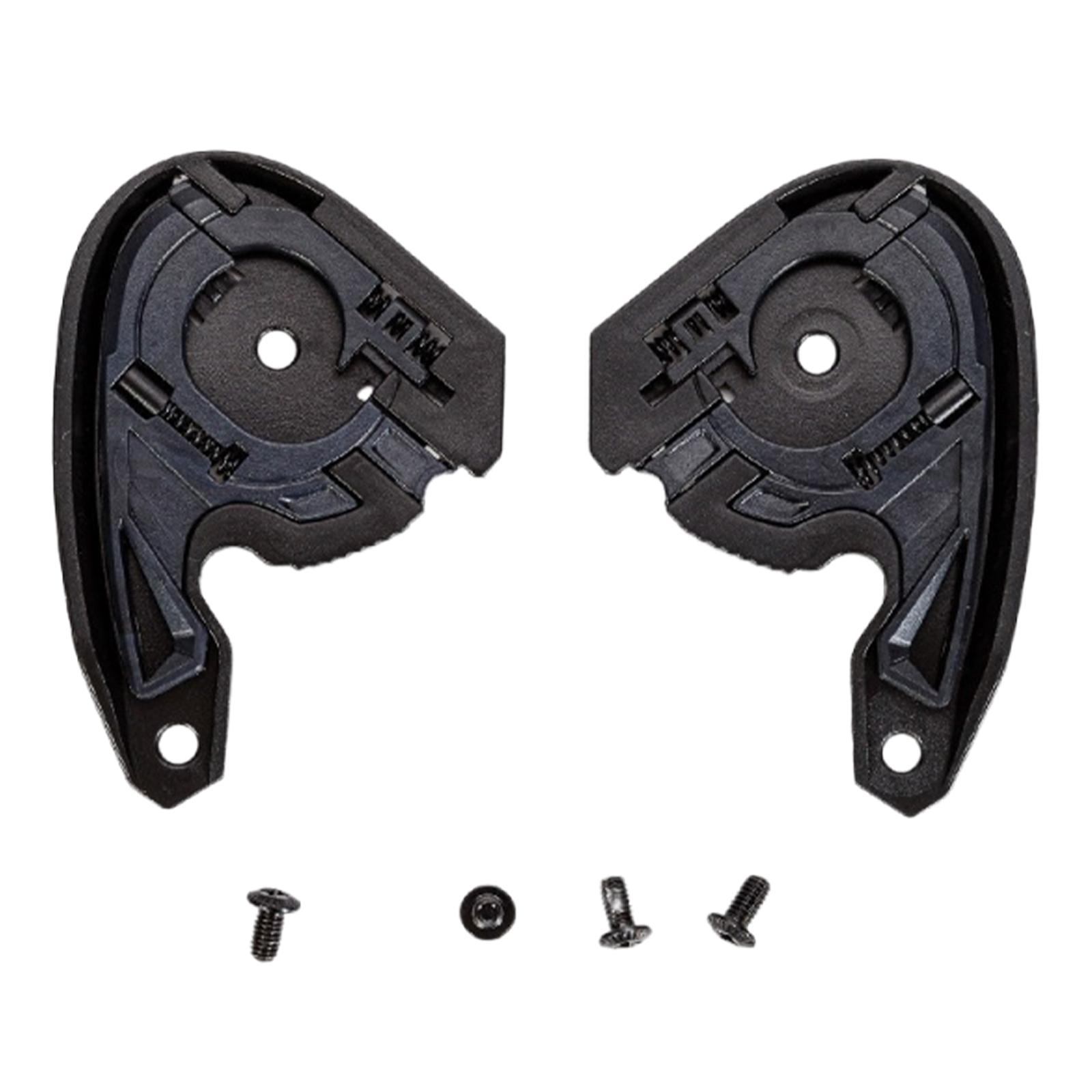 Magideal - 2 Piezas De Base De Lente De Casco, Placa De Engranaje De Casco, Herramientas De Reparación De Alta Resistencia, Piezas De Repuesto, Placa Base De Len