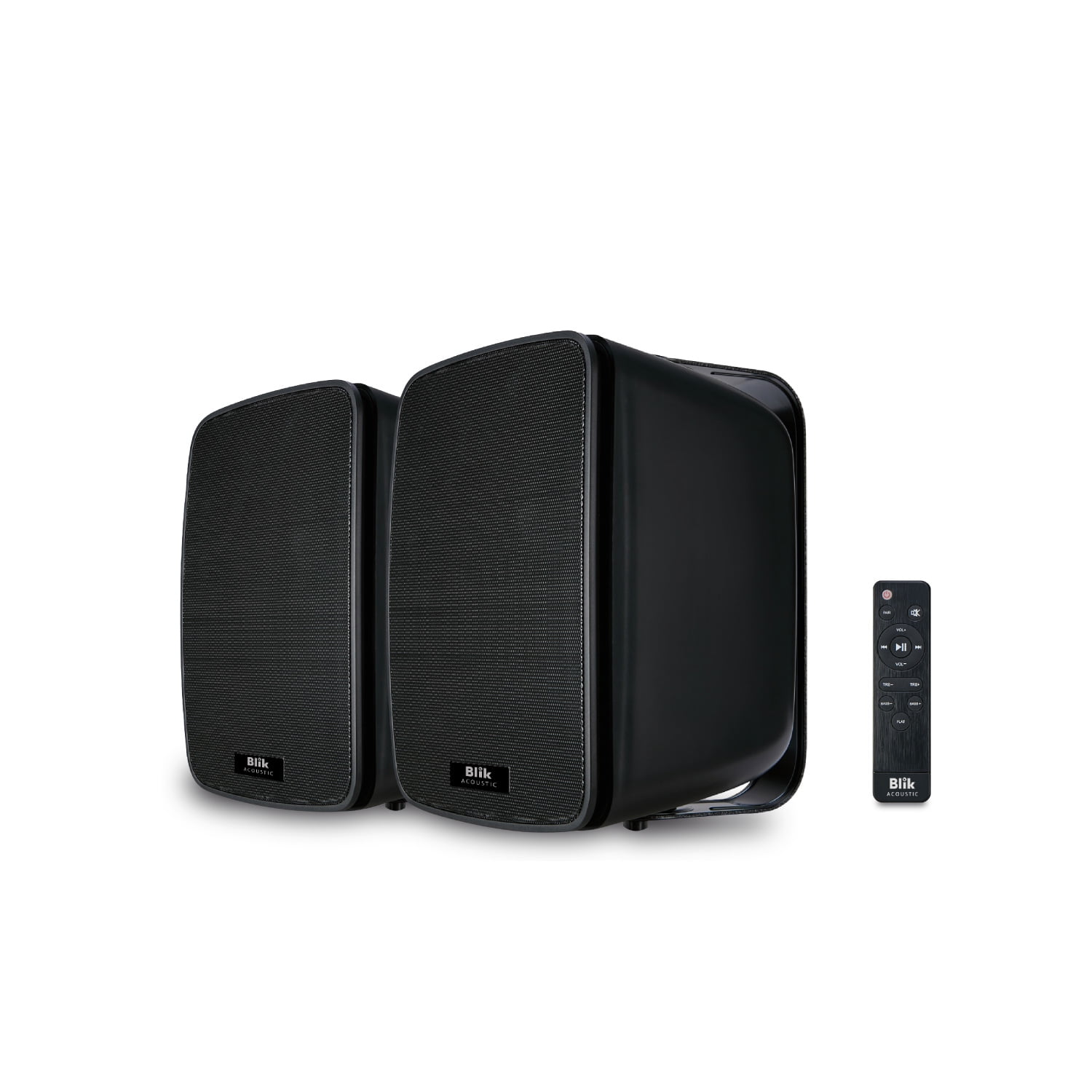 Parlantes De Instalación Activos Bluetooth Blik Fidelity Negro 60w