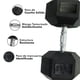 thumbnail image 4 of Mancuerna Hexagonal 35 Kg Negro, 4 of 6