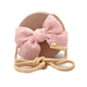 thumbnail image 1 of Small Fresh Round Bucket Shoulder Bag For Baby Lace-up Bow Coin Purse For Children Casual Shopping Mini Backpack For Girls, 1 of 3