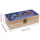 thumbnail image 2 of Gárgolas Caja Organizadora de Madera Rústica - Caja Decorativa Multifuncional para Escritorio, Hogar, Oficina, Joyas y Manualidades, 2 of 6