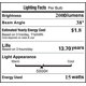 thumbnail image 4 of Bombilla LED VSTAR PAR36 15W 2050LM Luz Diurna 2 Unidades, 4 of 5
