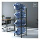 thumbnail image 1 of Estante Organizador Botellones Bidones Agua 20l 4 Bases Negro, 1 of 8