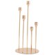 thumbnail image 2 of Candelabro Alto Nórdico, Candelabro Cónico, Mesa, Comedor, Decoración De Fiesta, 2 of 5