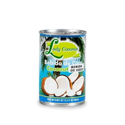 Bebida De Coco Lata 400 Ml Lady Coconut