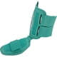 thumbnail image 4 of Protector de piernas de bateador Rawlings para béisbol/sóftbol, color menta, pequeño, 4 of 9