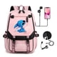 thumbnail image 1 of Disney Lilo Stitch Boys Girls Schoolbags Teenager USB Charging Laptop Backpack Women Men Rucksack Travel Bag Mochila, 1 of 3