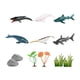thumbnail image 2 of Figuras De Animales Marinos, Juguetes Acuáticos De Baño Para Decoración Cognitiva De Escritorio, Recuerdos De Fiesta, Estilo B, 2 of 5