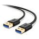 thumbnail image 2 of Cable USB 3.0 AM a AM 2m Negro, 2 of 3