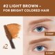 thumbnail image 4 of Máscara de cejas ETUDE Color My Brows, marrón claro, 4,5 ml, 4 of 9