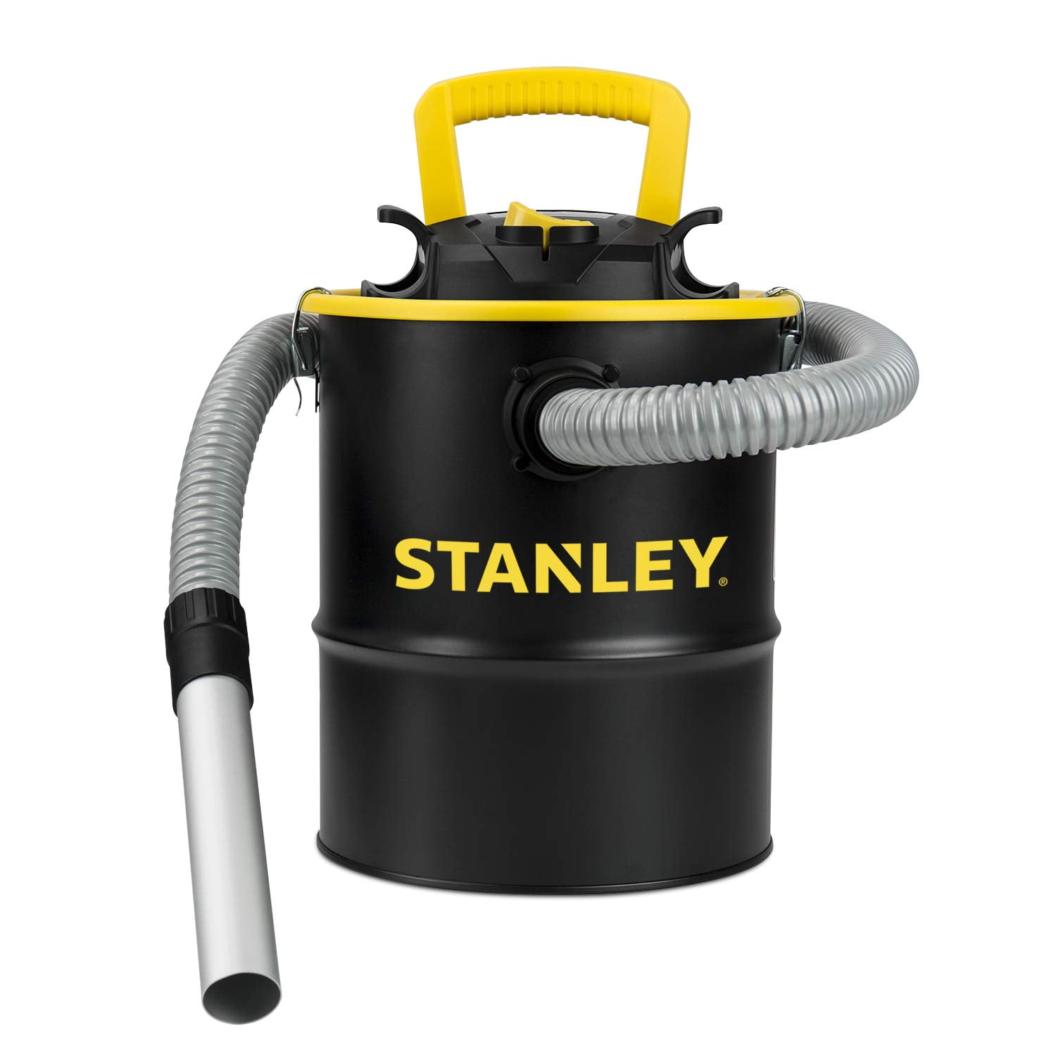 Aspiradora De Cenizas Stanley Sl-18184, 4 Galones, 4 Hp, Negra Y Amarilla