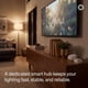 thumbnail image 2 of Lutron Caseta Diva Smart Dimmer Starter Kit con dimmer, hub y control remoto, 2 of 3