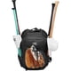 thumbnail image 4 of Mochila Rawlings THE JOURNEY para jugador de béisbol/sóftbol, negra, 4 of 7