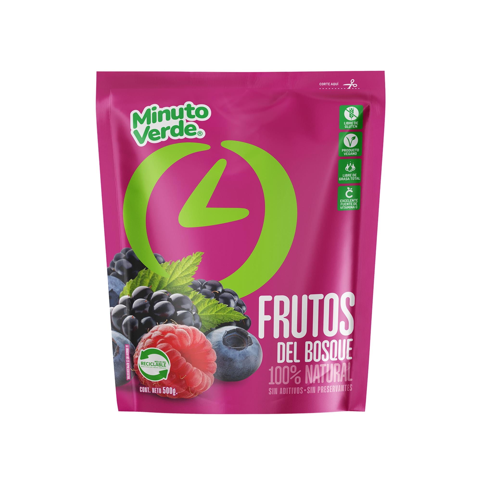 Mix De Frutas Berries Frutos Del Bosque 400 g Minuto Verde