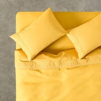 Cannon Home - Sábana Cannon Af 144 Hilos King Clay Mostaza