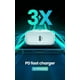 thumbnail image 3 of UGREEN Cargador PD USB-C 20W Blanco, 3 of 5