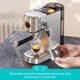 thumbnail image 3 of Cafetera Espresso CASABREWS 5418 PRO 20 Bar Acero Inoxidable, 3 of 3