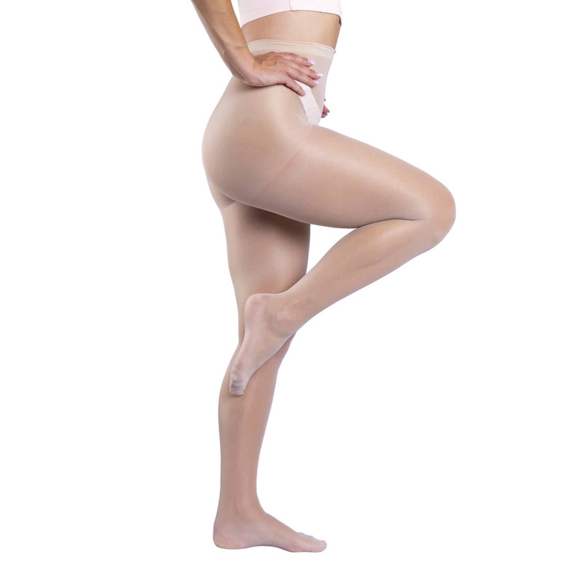 Ingesa - Panty Elasticada 20 Denier L-xl Neblina