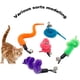 thumbnail image 2 of Accesorios para varitas para gatos Cat Worm Toy CATENESS, 15 piezas de recambio, 2 of 6