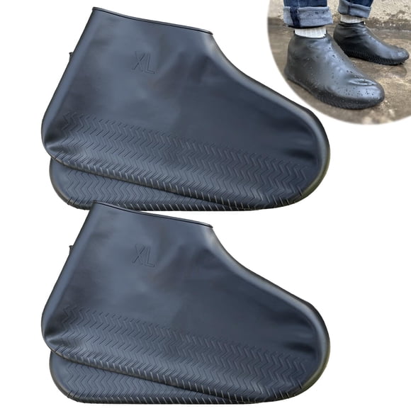 Cubrezapatos impermeables LSDWL antideslizantes de silicona XL