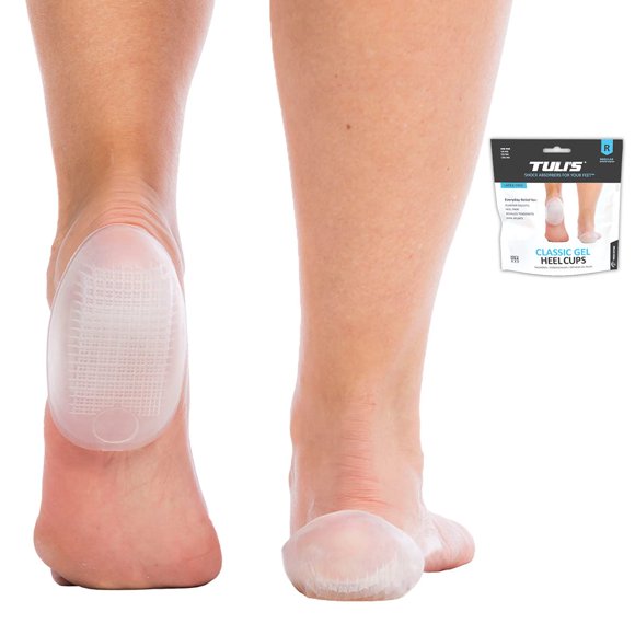 Cojines de Talón Tuli's Classic Gel - 1 Par (Talla Regular)