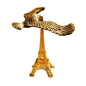 Bothyi - Equilibrio Pájaro Águila Torre Oro Escritorio Juguete Para Adultos Niños Jardín De Infantes Mediano