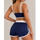 thumbnail image 2 of Conjunto Deportivo Para Mujer Short Y Peto Top Retro, 2 of 7
