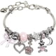 thumbnail image 1 of Pulsera DS dijes acero ajustable mariposa cristal, 1 of 3