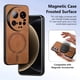 thumbnail image 2 of Magnetic Slim Case for Xiaomi 15 Ultra with Camera Guard & Anti-Scratch Back Brown, 2 of 5
