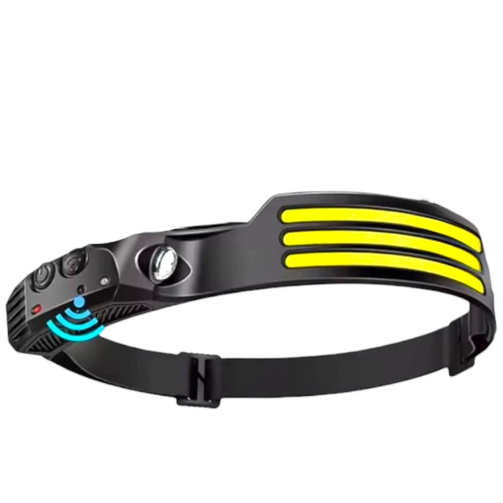 N-ofertas - Linterna Cintillo 3 Led Frontal Con Sensor Recargable